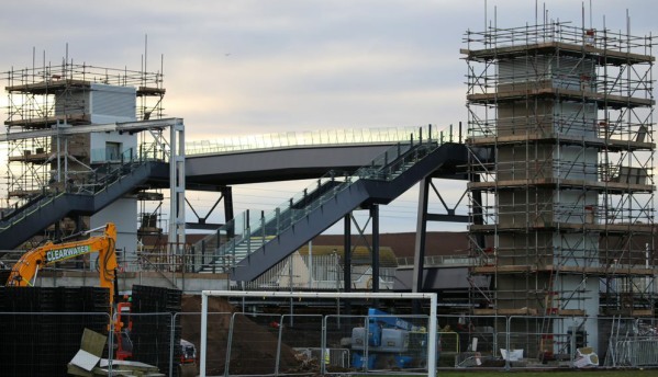 East Linton Station Construction - 2023-01-21